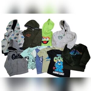 Bundle Hoodies/ Sweatshirt & Shirts For Boys 3T